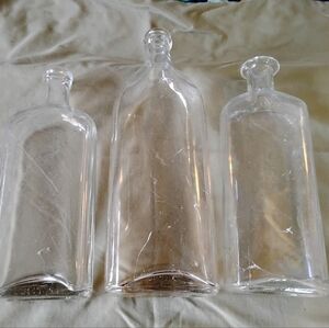 Collection of three vintage bottles